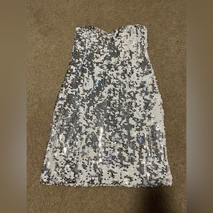 sequin mini dress